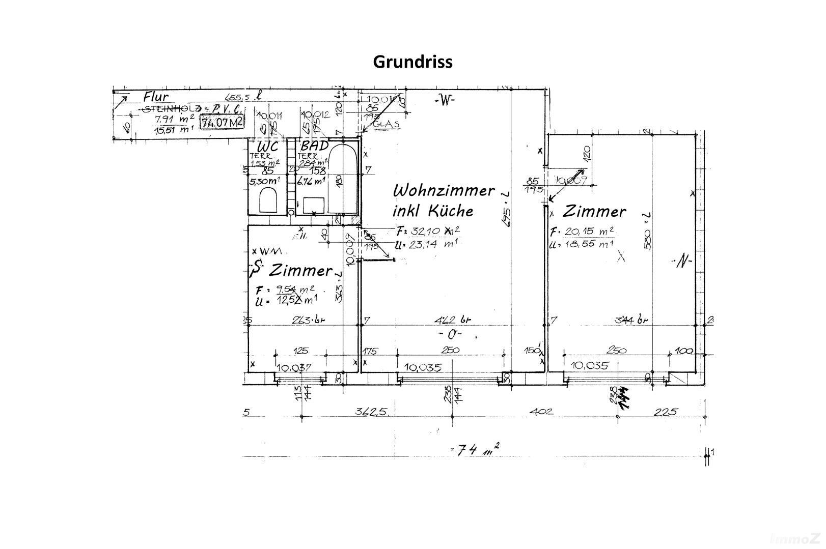 Wohnung zu mieten: Idlhofgasse 52, 8020 Graz - Grundriss