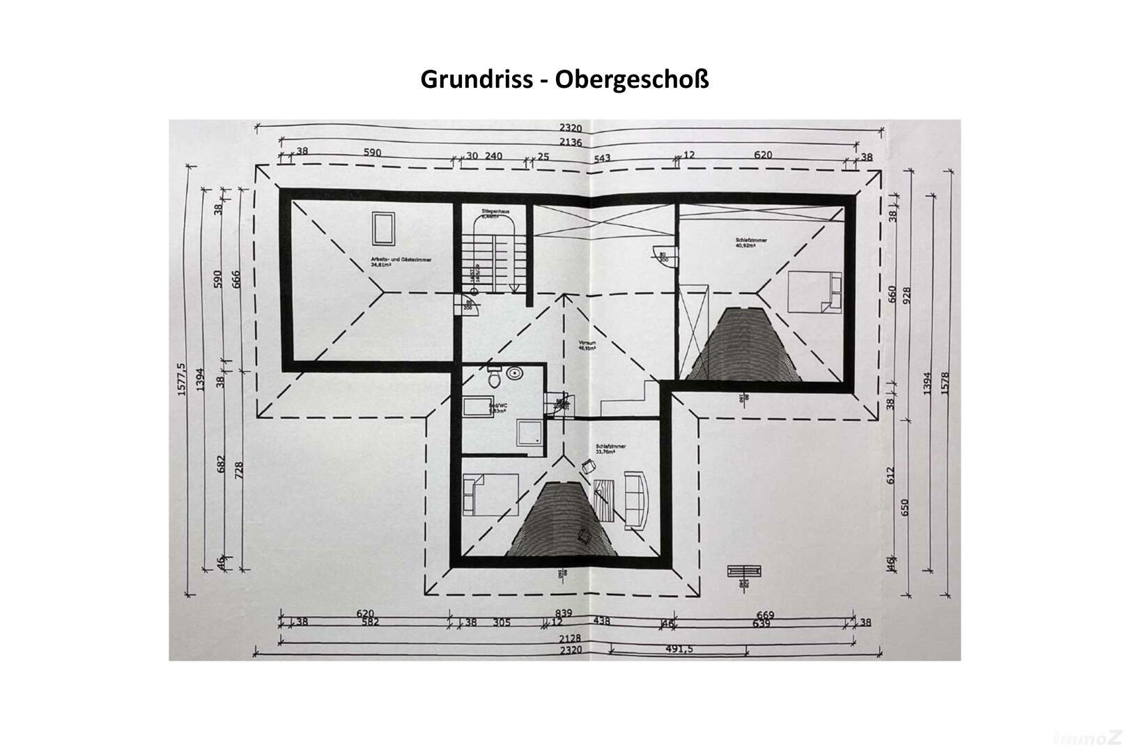 Haus zu kaufen: Winkelstraße, 8051 Thal - Grundriss OG