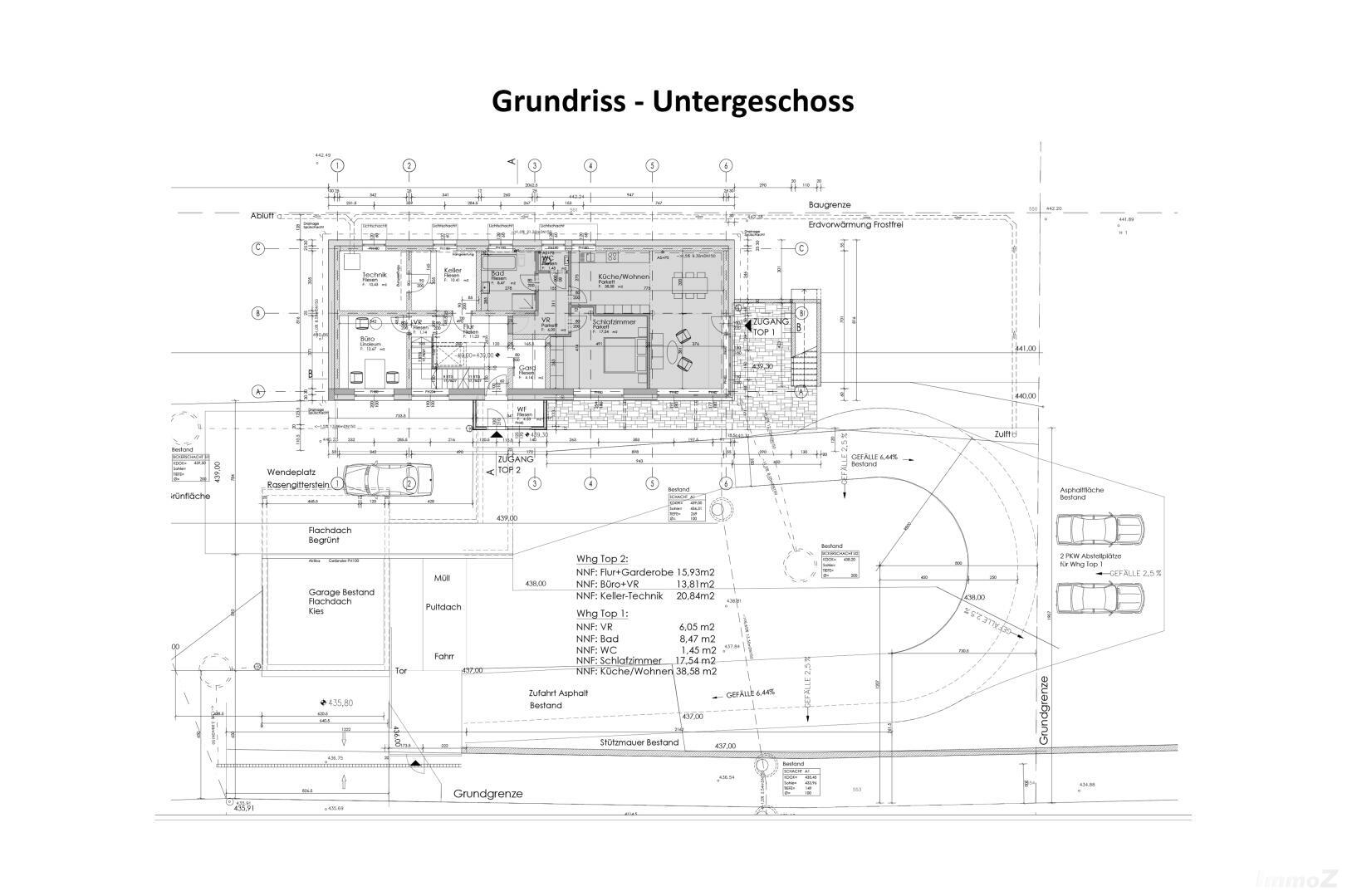 Haus zu kaufen: Takern I 117, 8321 Sankt Margarethen an der Raab - Grundriss Untergeschoss