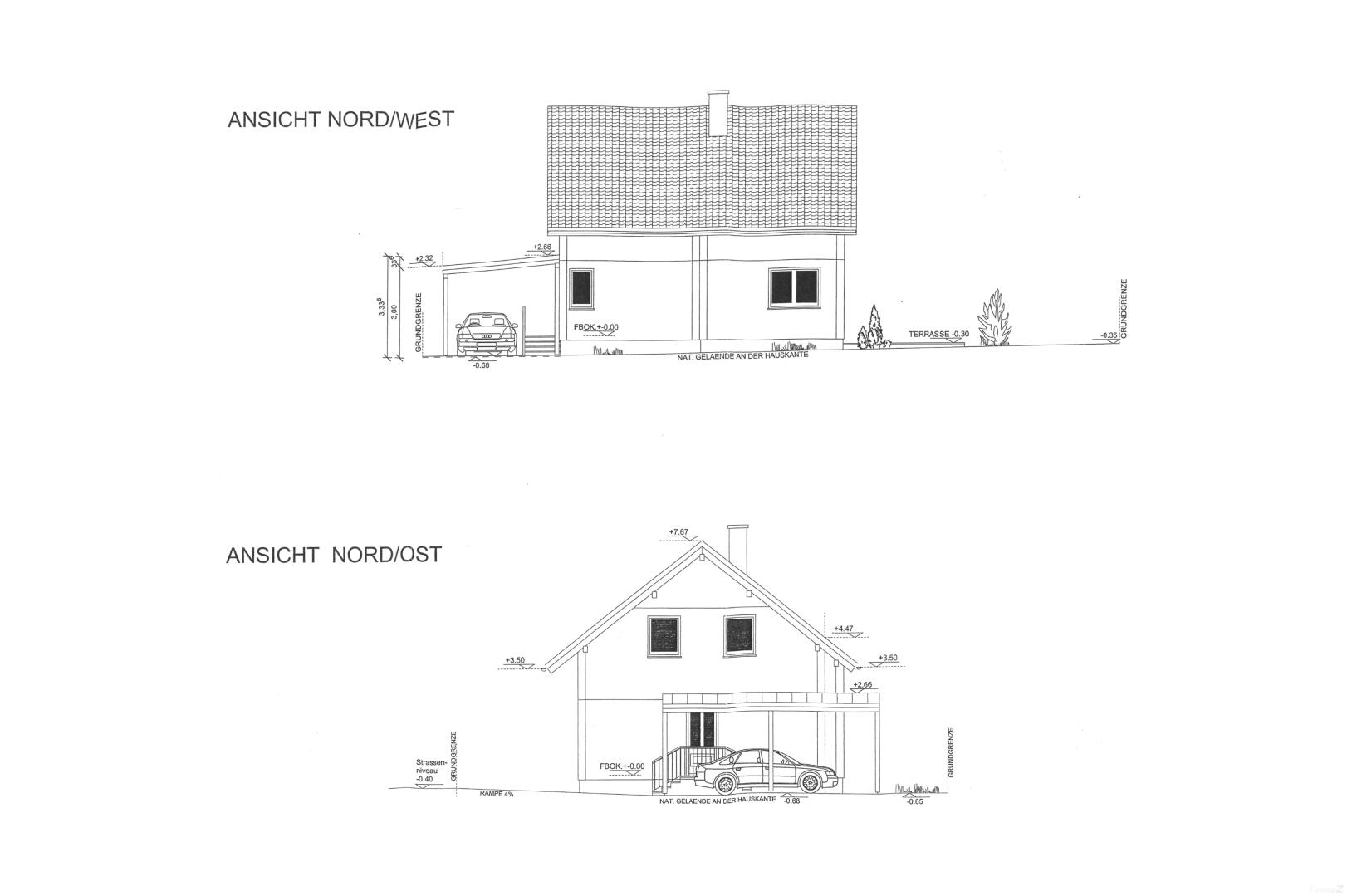 Haus zu kaufen: Rosengasse, 8401 Kalsdorf bei Graz - Ansichten