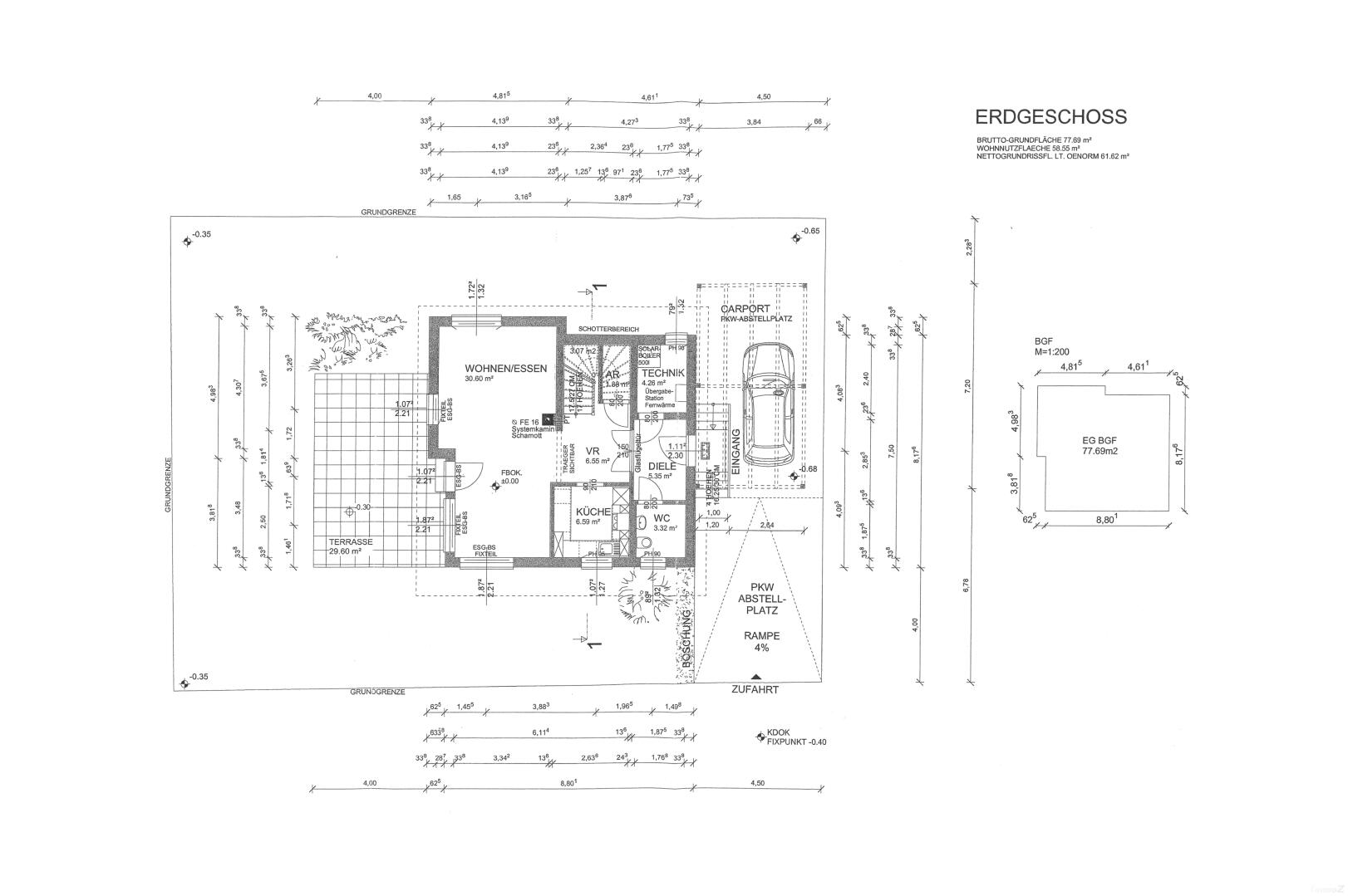 Haus zu kaufen: Rosengasse, 8401 Kalsdorf bei Graz - Erdgeschoss