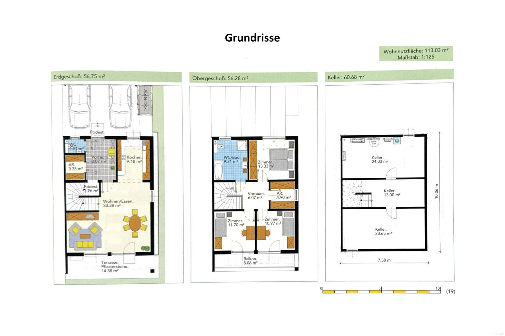 Haus zu kaufen: Kasernenstraße, 8700 Leoben - Grundrisse