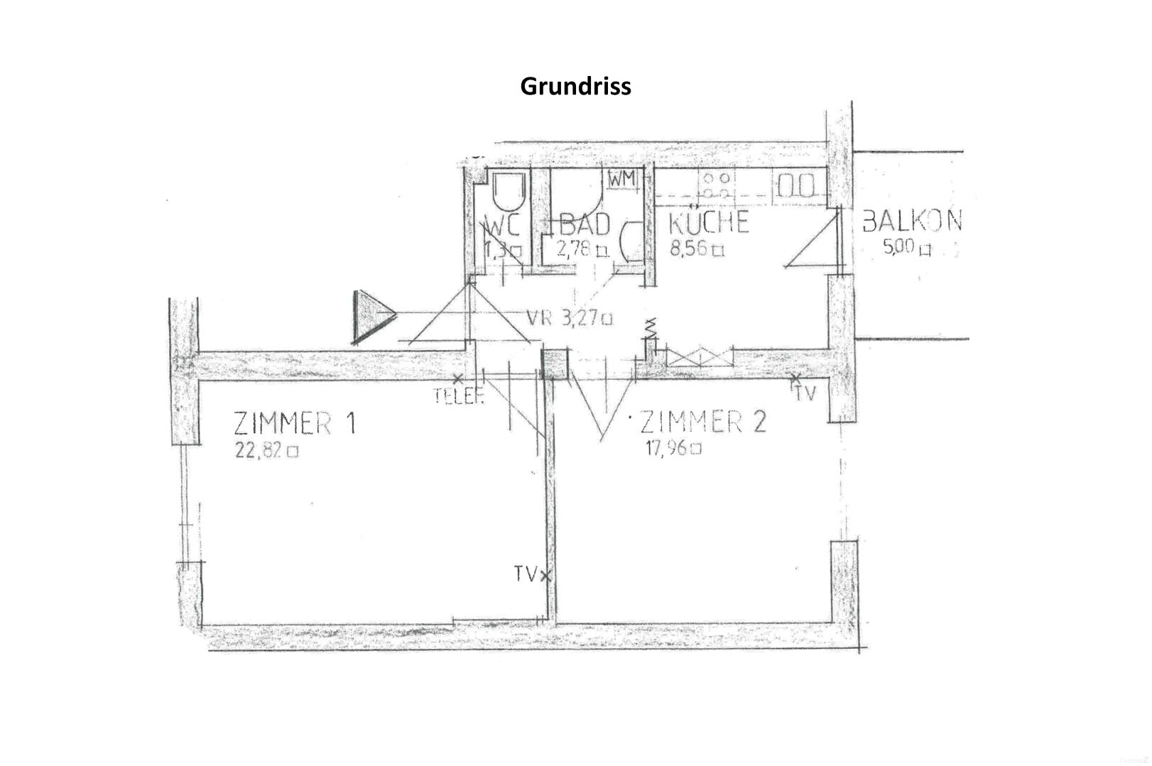 Wohnung zu kaufen: Ungergasse 48, 8020 Graz - Grundriss