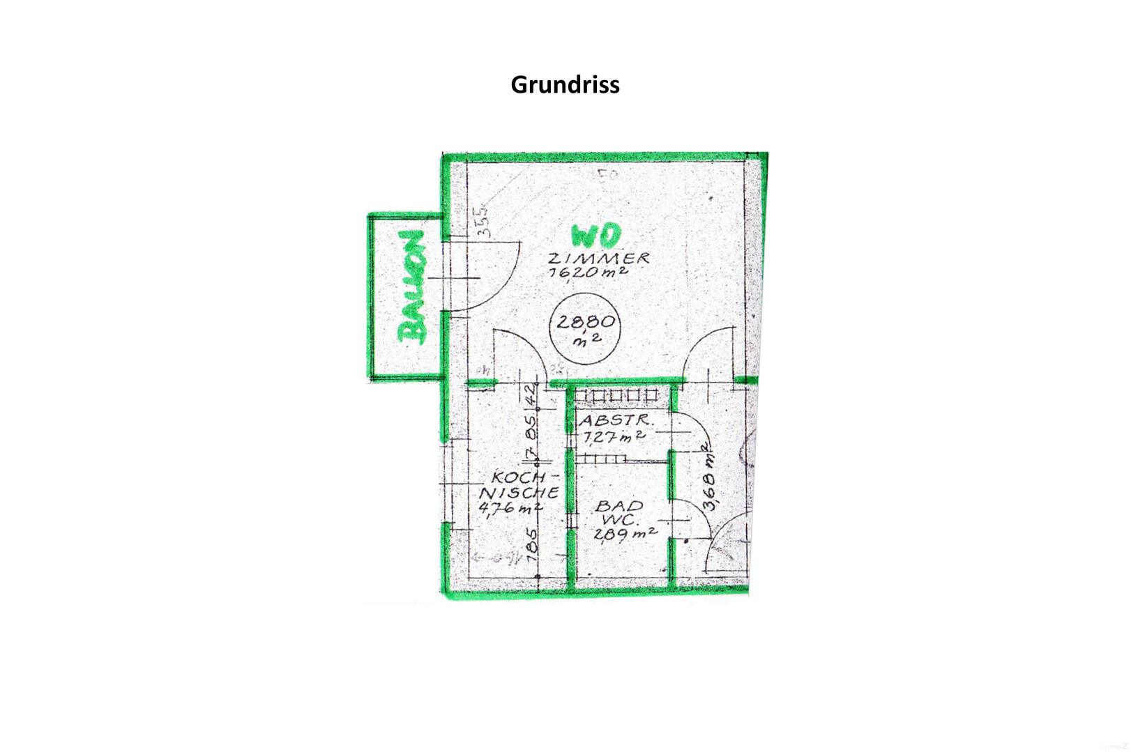 Wohnung zu mieten: Theodor-Körner-Straße 167, 8010 Graz - Grundriss