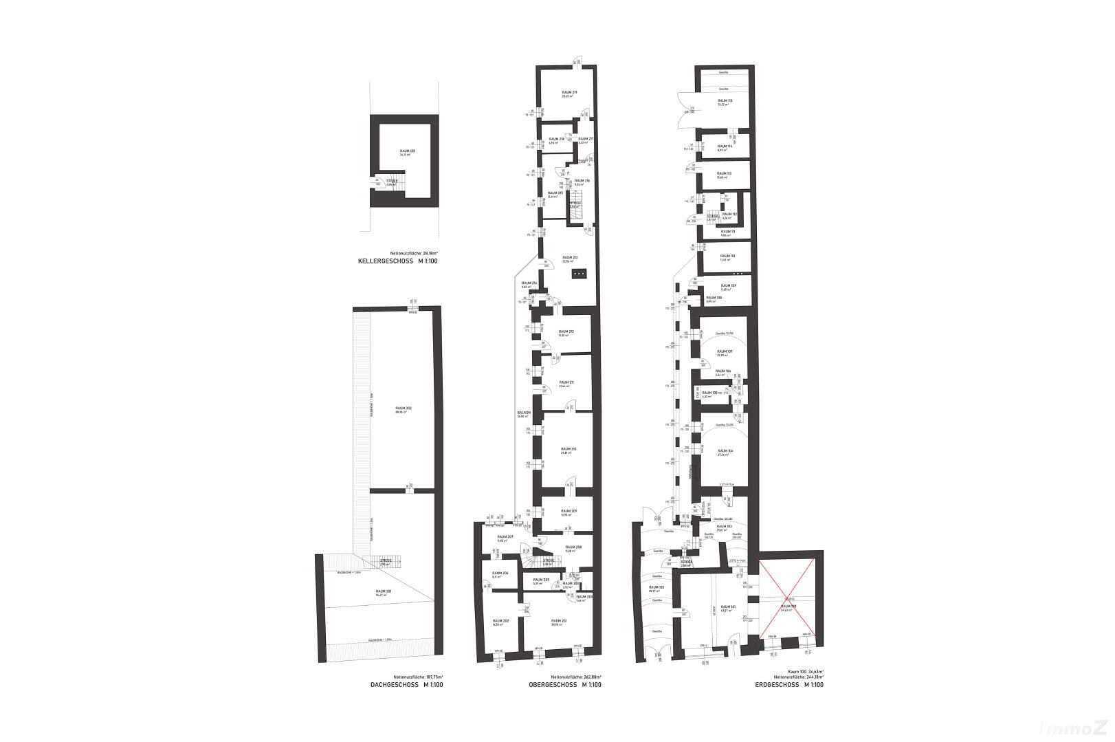 Haus zu kaufen: Hauptplatz 36, 8480 Mureck - Grundrisse