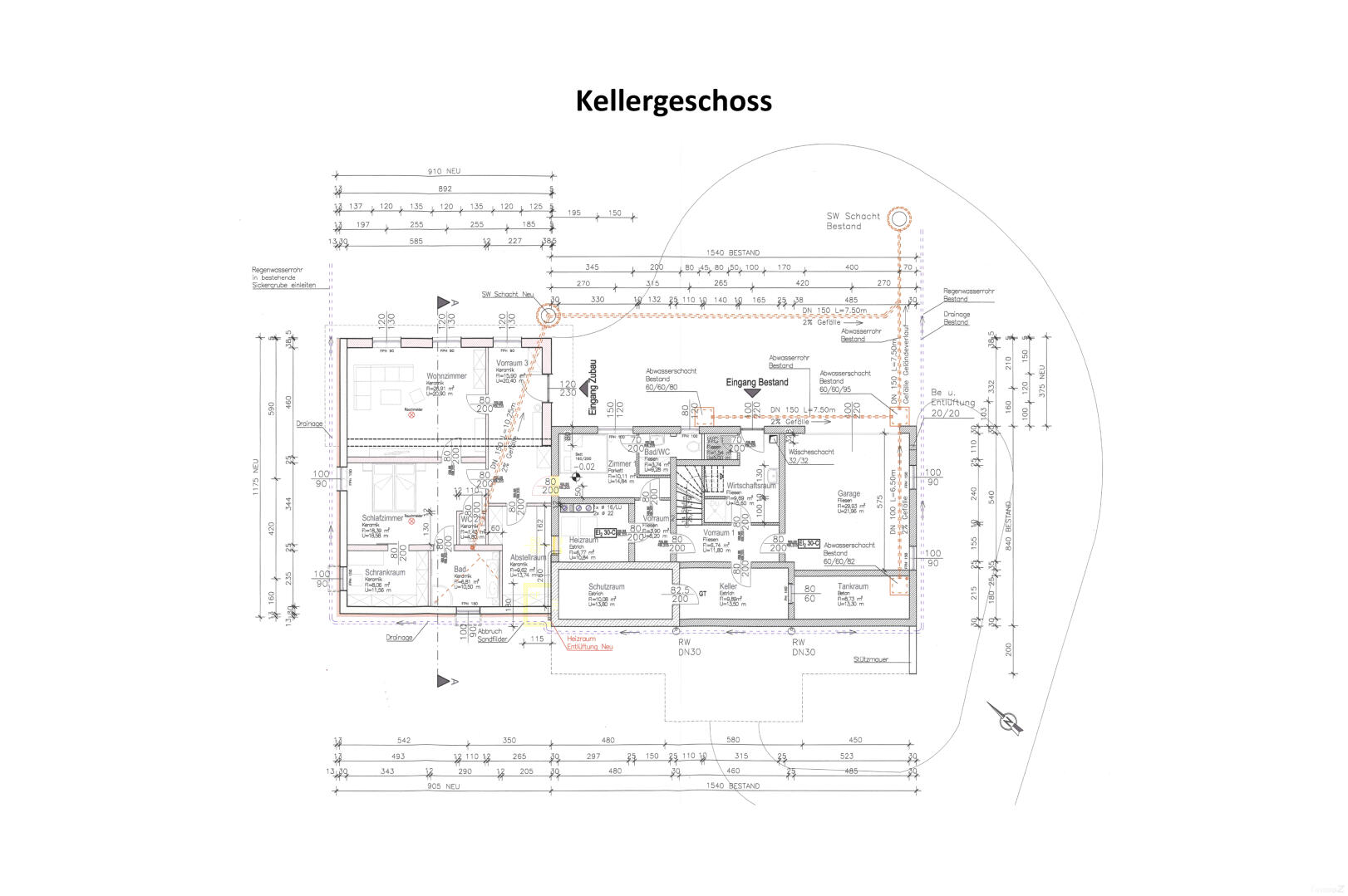 Haus zu kaufen: Koglberg 23, 8503 Sankt Josef (Weststeiermark) - Kellergeschoss